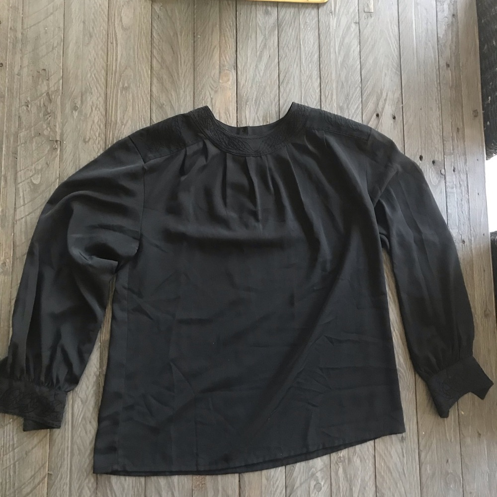 Sheer black Blouse